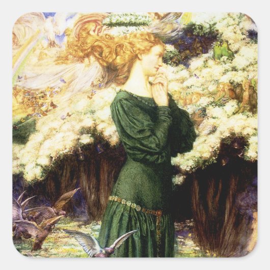 恋人の世界 スクエアシール (正面)