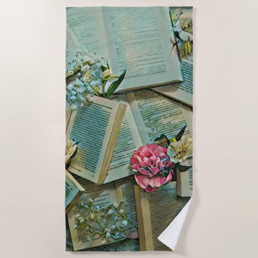 恋人の作品 ビーチタオル (正面)