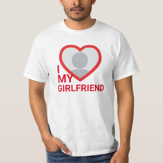 恋人の写真が好き Tシャツ (正面)