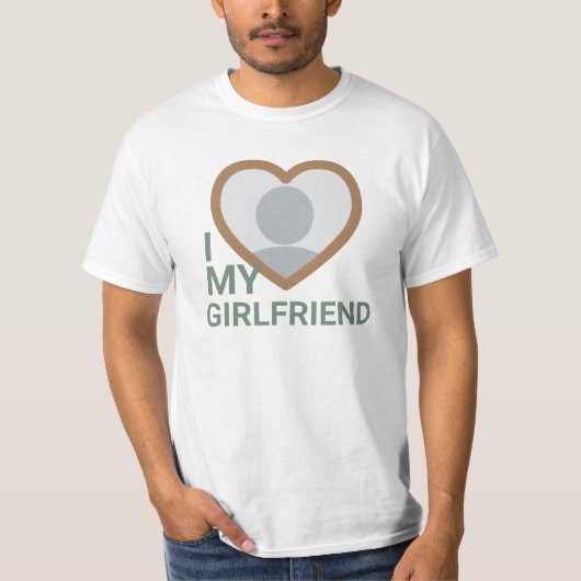 恋人の写真が好き Tシャツ (正面)