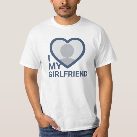 恋人の写真が好き Tシャツ (正面)