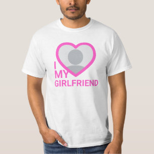 恋人の写真が好き Tシャツ