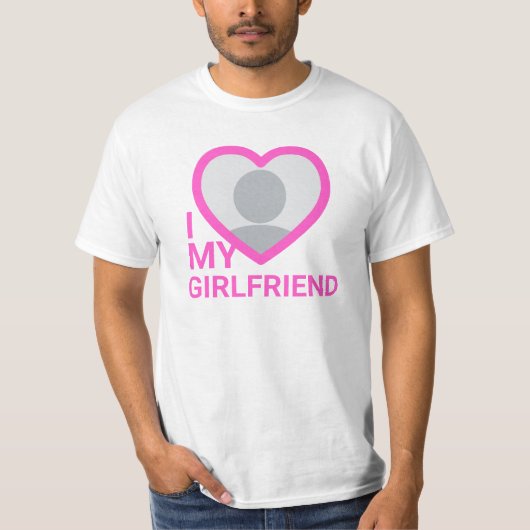 恋人の写真が好き Tシャツ (正面)