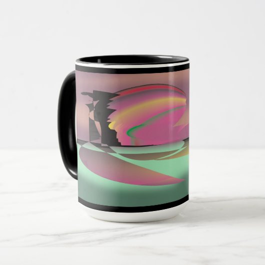 恋人の口論 マグカップ (正面左)