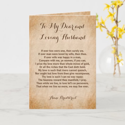 『恋人の夫クラシック恋歌』 カード (黄色い花)