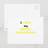 恋人の恋熱狂する人 ポストカード (正面/裏面)