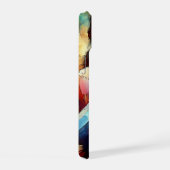 恋人の抱擁ai油絵を描スタイル iPhone 15ケース (右側面)