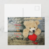 恋人の挨拶状 ポストカード (正面/裏面)