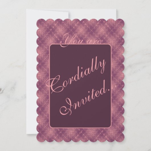 恋人の日の出招待 招待状 (正面)