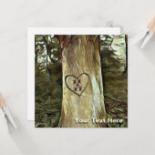 恋人の木 カード (正面/裏面インサイチュ)
