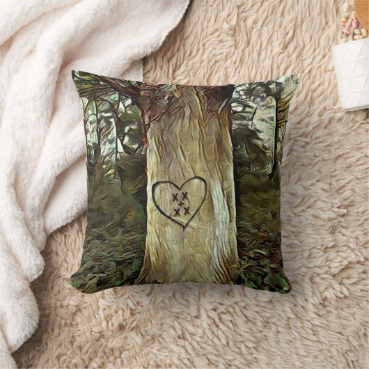 恋人の木 クッション (ブランケット)