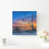 恋人の木 スクエア壁時計 (ホーム)