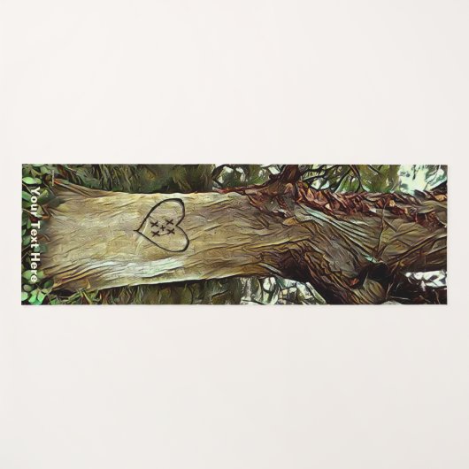 恋人の木 ヨガマット (正面(横))