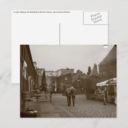 恋人の歩くこと ポストカード (正面/裏面)