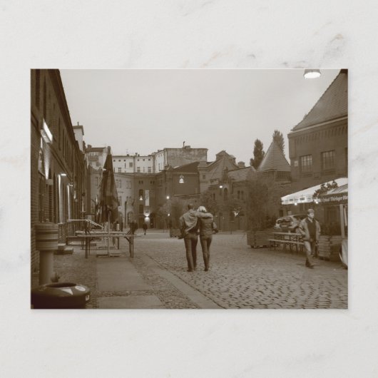 恋人の歩くこと ポストカード (正面)