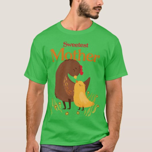 恋人の母メンドリとヒック一家 Tシャツ (正面)