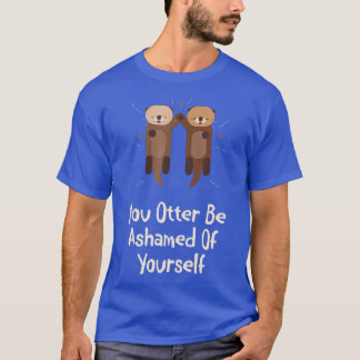 恋人の海に出て恥じおもしろいる Tシャツ