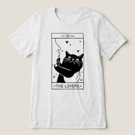 恋人の猫タロットカード トライブレンドTシャツ