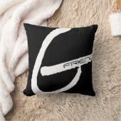 恋人の白黒Gフレンド クッション (ブランケット)