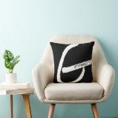 恋人の白黒Gフレンド クッション (椅子)