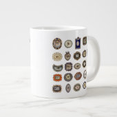 恋人の目、コーヒビクトリアンーマグ ジャンボコーヒーマグカップ (正面右)