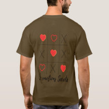 恋人の秘めた想いのための特別なTシャツ