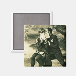 恋人の秘密セクシーヴィンテージピンアップカップル愛 マグネット