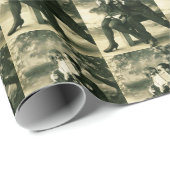 恋人の秘密セクシーヴィンテージピンアップカップル愛 ラッピングペーパー (ロールコーナー)