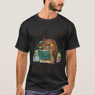 恋人の老婦人を決して甘く読見ない Tシャツ