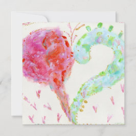 恋人の誕生のお知らせ 案内状