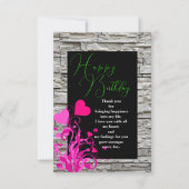 恋人の誕生日 カード (正面)