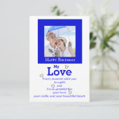 恋人の誕生日 カード (スタンド正面)