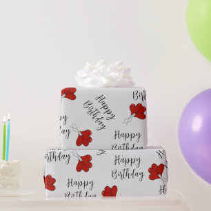 恋人の誕生日 ラッピングペーパー