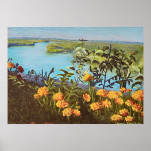 恋人の飛躍からの眺め ポスター (正面)