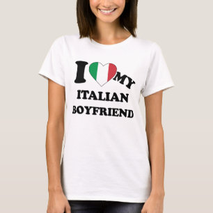 恋人のTイタリアンシャツが好き Tシャツ
