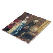 恋人のTiff 1872年(パネルの油) タイル (側面)