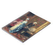 恋人のTiff 1872年(パネルの油) ノートブック (左側)