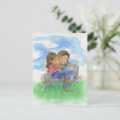 恋人はがき ポストカード (スタンド正面)