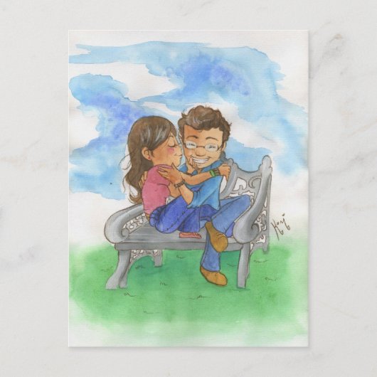 恋人はがき ポストカード (正面)
