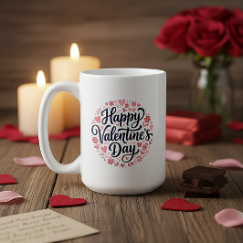 恋人へのバレンタインギフトに最適なロマンチックなマグカップ コーヒーマグカップ