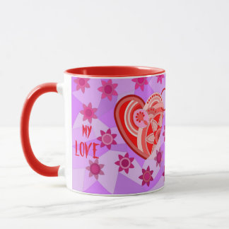恋人へのプレゼントに最適なLOVEマグ マグカップ