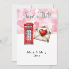 恋人へのロンドン風ラブレター 招待状