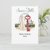 恋人へのロンドン風ラブレター 招待状 (スタンド正面)