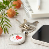 恋人への特別なキーホルダー キーホルダー (側面)