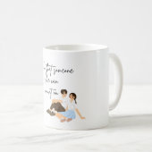 恋人への贈り物アイディアカップルのマグ コーヒーマグカップ (正面右)