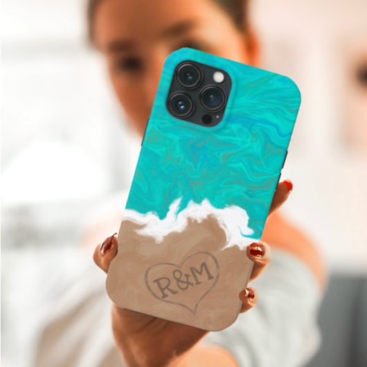 恋人イニシャルズオンザサンド・オブ・パラダイス Case-Mate iPhoneケース