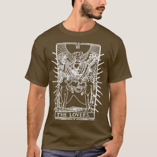 恋人タロットカードTシャツ Tシャツ