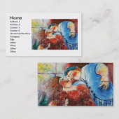 恋人ダンスビジネスカード 名刺 (正面/裏面)