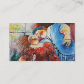 恋人ダンスビジネスカード 名刺 (裏面)