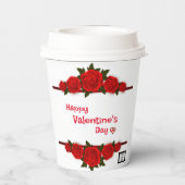 恋人バラ 紙コップ (裏面)